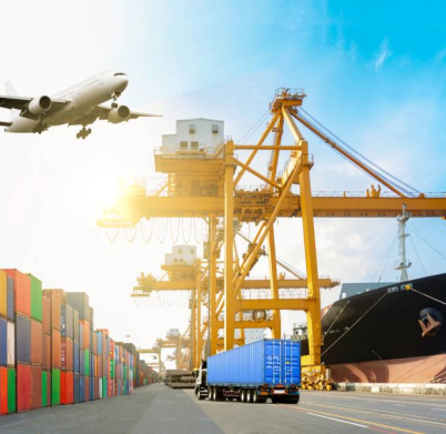 Ship,Cargo,Containers,Loading,To,Harbor,By,Crane,,,With